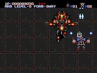 Musha Aleste sur Sega Megadrive